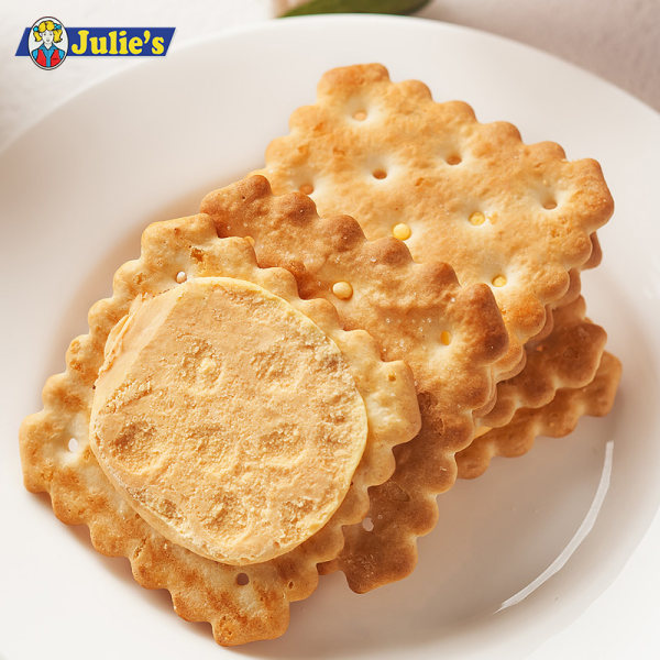 零反式脂肪 马来西亚进口 Julie’s 茱蒂丝 乳酪芝士夹心饼干 216g*4袋 聚划算+天猫优惠券折后￥38.9包邮（￥48.9-10）