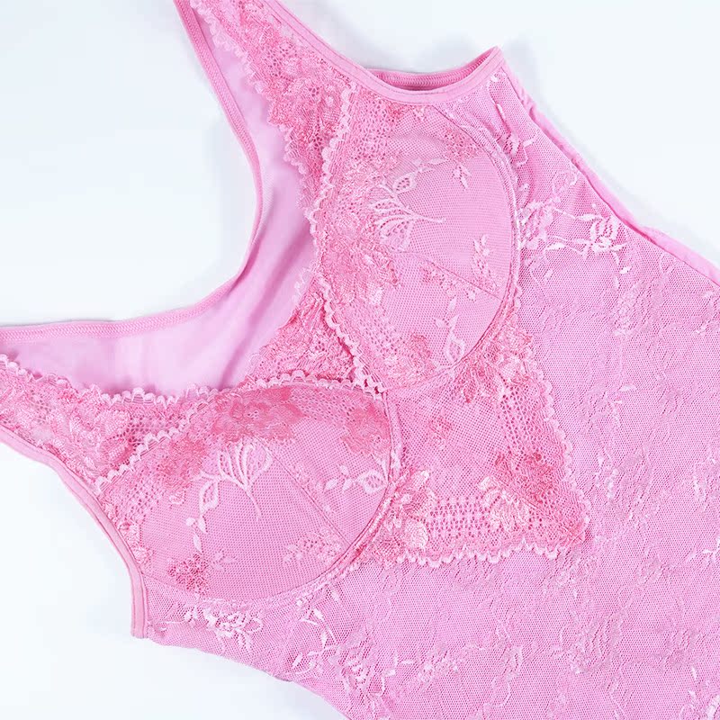 [] Mẫu áo ren Hàn Quốc corset eo bụng miễn phí mặc đồ lót mô hình thoáng khí không có dấu vết sau sinh gen bụng