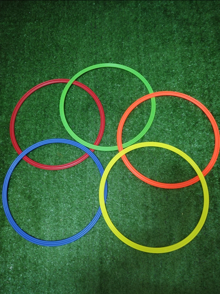 Round Agile Ring Fitness Ring Children Football Training Circle Hops Circle Kindergarten Game Ferrule Home Fitness Circle-Taobao