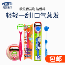 US imported Dentek Detek tongue scraper tongue coating cleaner tongue brush adult halitosis tongue scraper plate