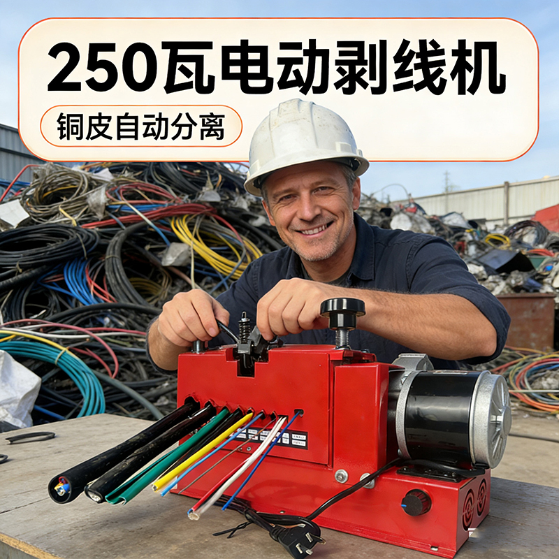 Electric Wire Stripping Machine for Waste Copper Wire, Household Network Cable, Old Cable Peeler, Copper Wire Peeler, Wire Stripping Tool Electric Wire Stripping Machine for Waste Copper Wire, Household Network Cable, Old Cable Peeler, Copper Wire Peeler, Wire Stripping Tool