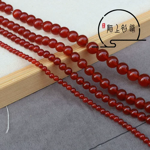 Натуральные ониксовые бусины, браслет из бисера ручной работы, ожерелье, украшение-шарик, DIY