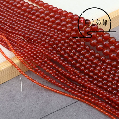 Натуральные ониксовые бусины, браслет из бисера ручной работы, ожерелье, украшение-шарик, DIY