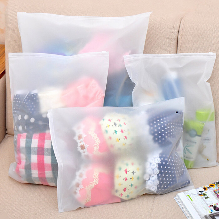 Travel tour Transparent Large and medium size Waterproof Finishing Bag Compression Clothing Storage Outdoor Vacuum Packed Cashier Bag