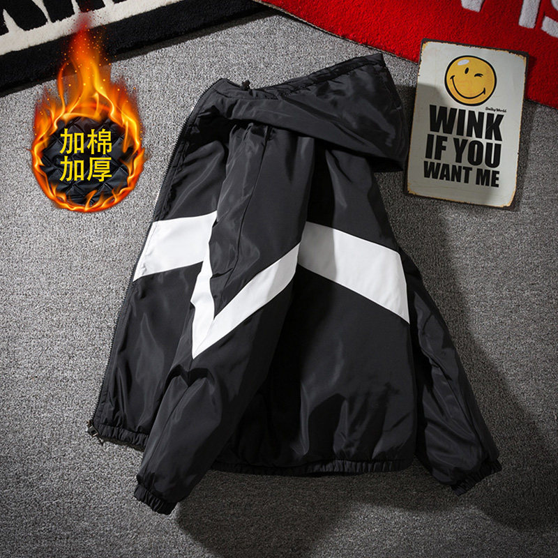 Cotton jacket men's jacket and cotton jacket thin section couple wear new cotton clothing unicorn wind swing shot 6MK7011-P60