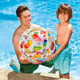 INTEX inflatable beach ball children's water polo swimming pool floating toy big ball baby kids water big volleyball