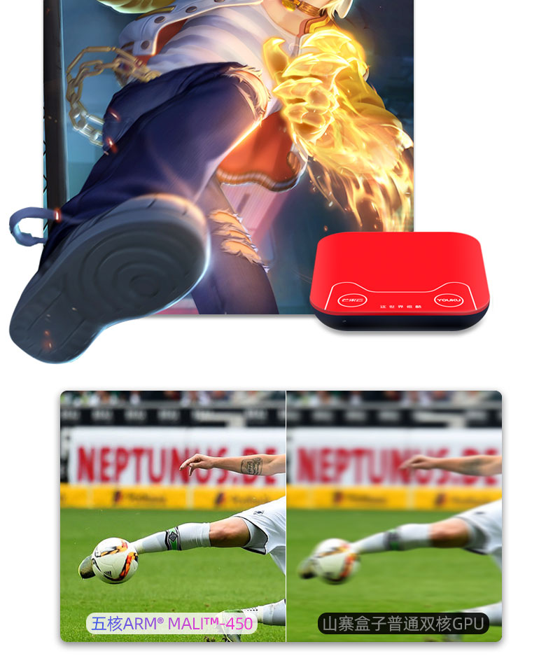 Mạng công nghiệp tiêu chuẩn mới set-top box TV box HD player home TV wifi không dây màn hình HD - Trình phát TV thông minh máy chiếu giá rẻ