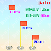 Greens Stainless Steel Dongle Cup Golf Putter Disc Kot Ridge Flagpole Dongle Cup Small Flag Face Indoor Trainer