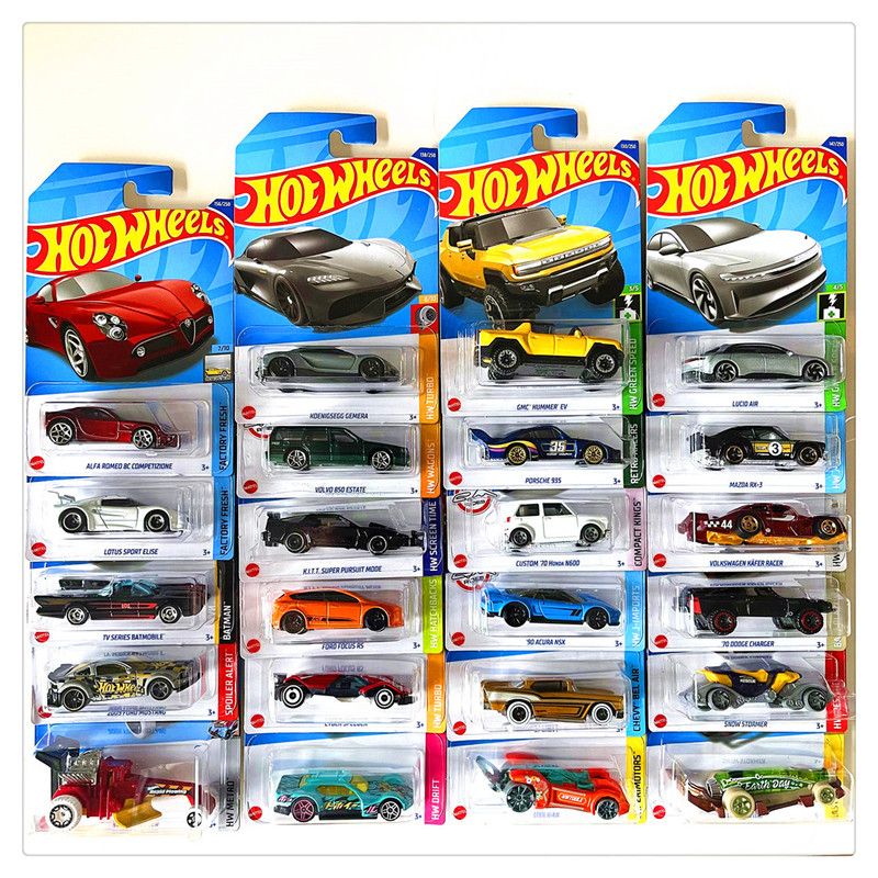 2022Gfedcbaqphotwheels Hot Wheels C4982 Small Sports Car Model Gt40 Bugatti Koenigsegg