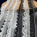 Черные белые односторонние штаны, пижама, сумка, декор