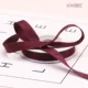 Zhuo Cai Đơn sắc Tóc dày Phụ kiện Tóc Clip Ribbon Handmade DIY Chất liệu Hoa Bao bì Quà tặng Ribbon Double Side Velvet - Phụ kiện tóc