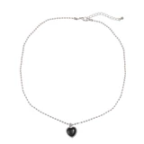 Ожерелье, аксессуар, дизайнерский брендовый небольшой товар, замок, цепочка до ключиц, 2024 года, тренд сезона