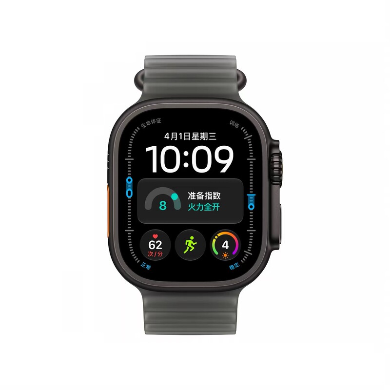 Hong Kong and Macau Version of the Hong Kong-Operated Apple Watch Ultra 4 Fourth Generation 49mm Titanium Metal Case/Original Color/Black