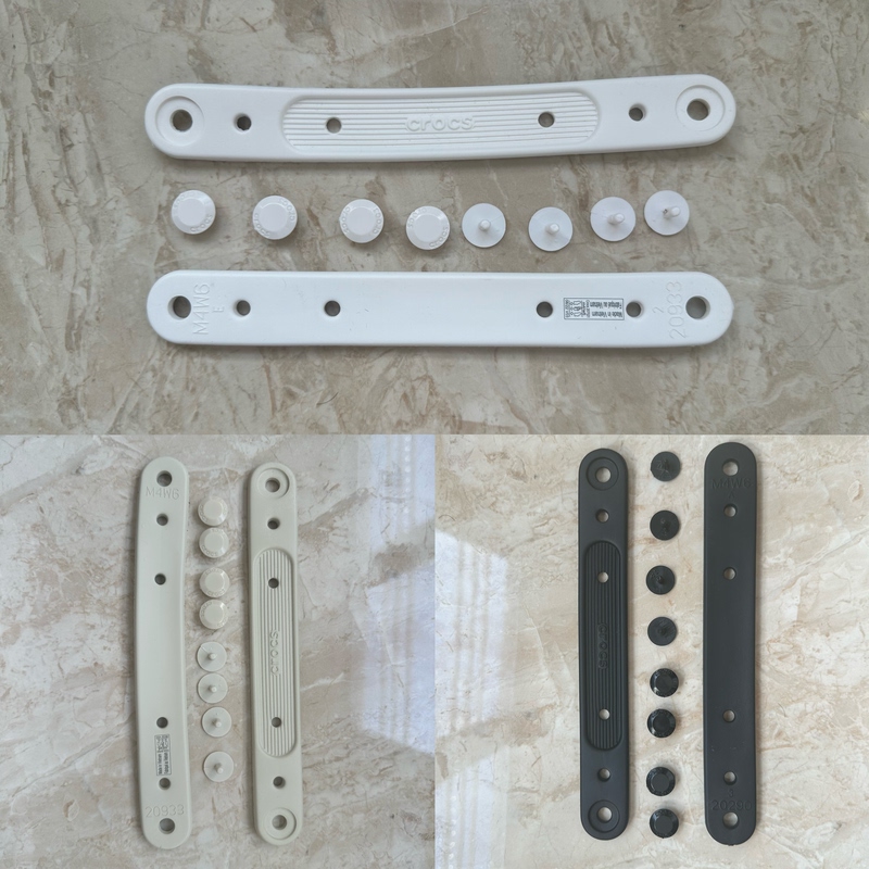 Karcher Original Standard Crocs with Bubble Whale Light-Up Wheels, Side Buckle, and Heel Strap Complete Set