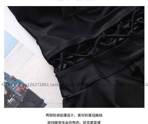 Thời gian 荏苒 -cấp dây quai làm đẹp trở lại áo tắm một mảnh kiểu áo tắm mùa xuân nóng bỏng áo tắm nữ cảm giác nước hoa nhỏ áo tắm liền thân