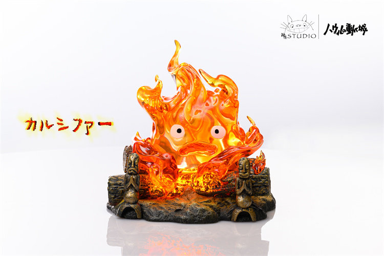 ShenYin Studios Howl's Moving Castle Calcifer Resin Statue 13cm