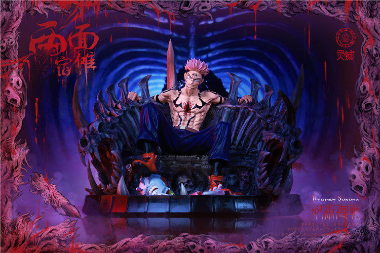LingYu Studio Jujutsu Kaisen 1/6 Scale Ryomen Sukuna Resin Model