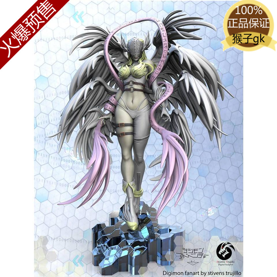 Spot monkey gk NOAH wind system spirit of war goddess fairy beast Fairimon1 4 model statue