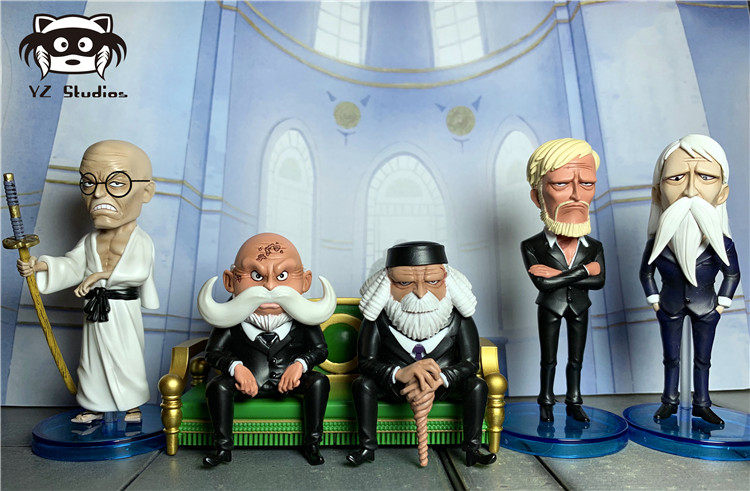 YZ Studio One Piece Gorosei Resin Model Painted Statue Full Set In