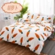 Quilt mảnh vải bông 1,5m đôi bầu trời 200x230 mùa xuân phim hoạt hình màu xanh đơn bông chăn - Quilt Covers