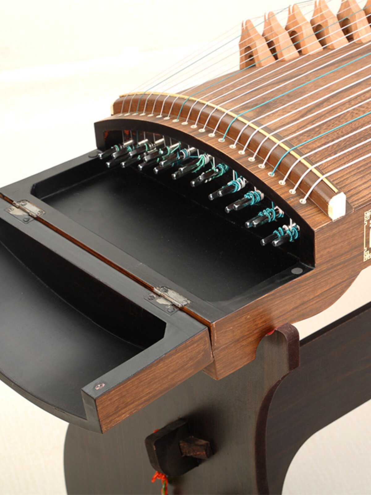Standard 163 Guzheng for Adults, Professional Grade Examination Instrument, Tuned and Ready for Delivery, Suitable for Home Use, Beginner to Level 10 Teaching, 21 Strings