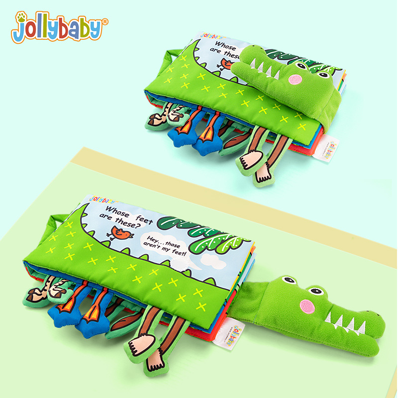 jollybby 3 months to book newborn babies early teaching babies to tear baby puzzle toys