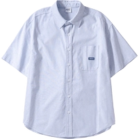 Маленькая этикетка в сине-белую полоску