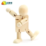 Деревянная марионетка, кукла, игрушка, DIY, граффити