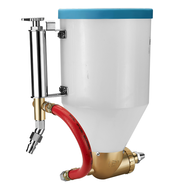 Real Stone Paint Spray Snatched Pneumatic Spray Gun Silicon Algae Clay Paint Batch Ground Powder External Wall Emulsion Paint Spray Sand Tool Spray Coating Machine