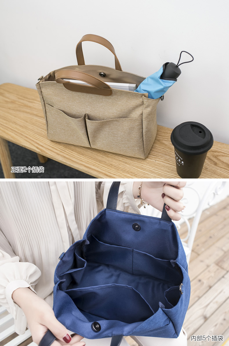 Xác ướp túi tote túi nhỏ bé ra túi bé đi du lịch đa chức năng ánh sáng mẹ túi thời trang mẹ và con gói balo đựng đồ cho bé