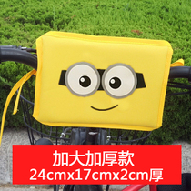 Electric vehicle anti-collision cushion front seat baby headrest baby safety motorcycle anti-collision head cushion thickened and enlarged