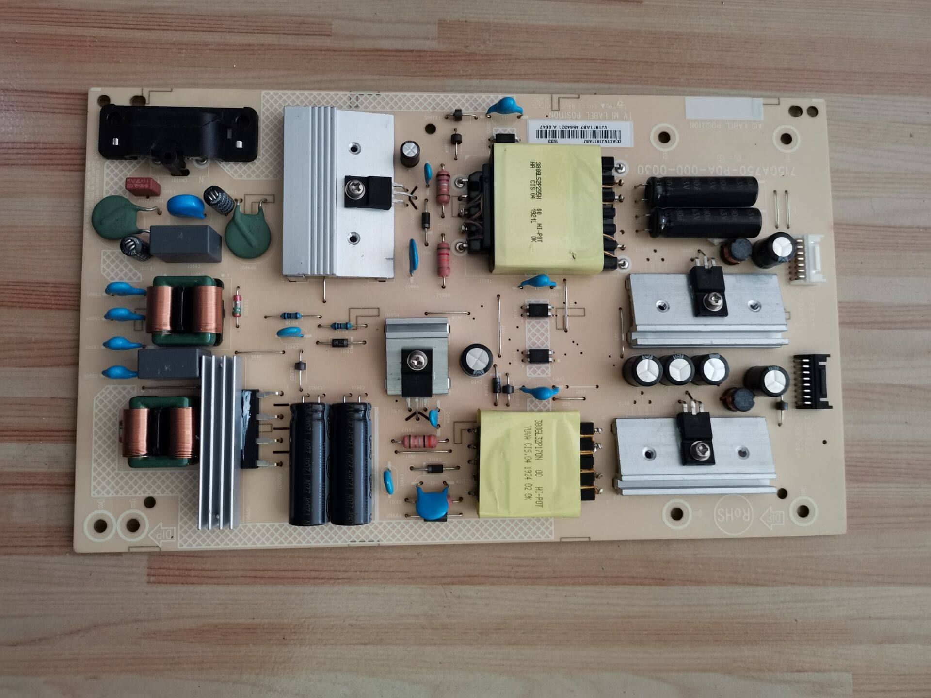 Original fitted LCD TV power supply board 715GA750-P0A-000-0030