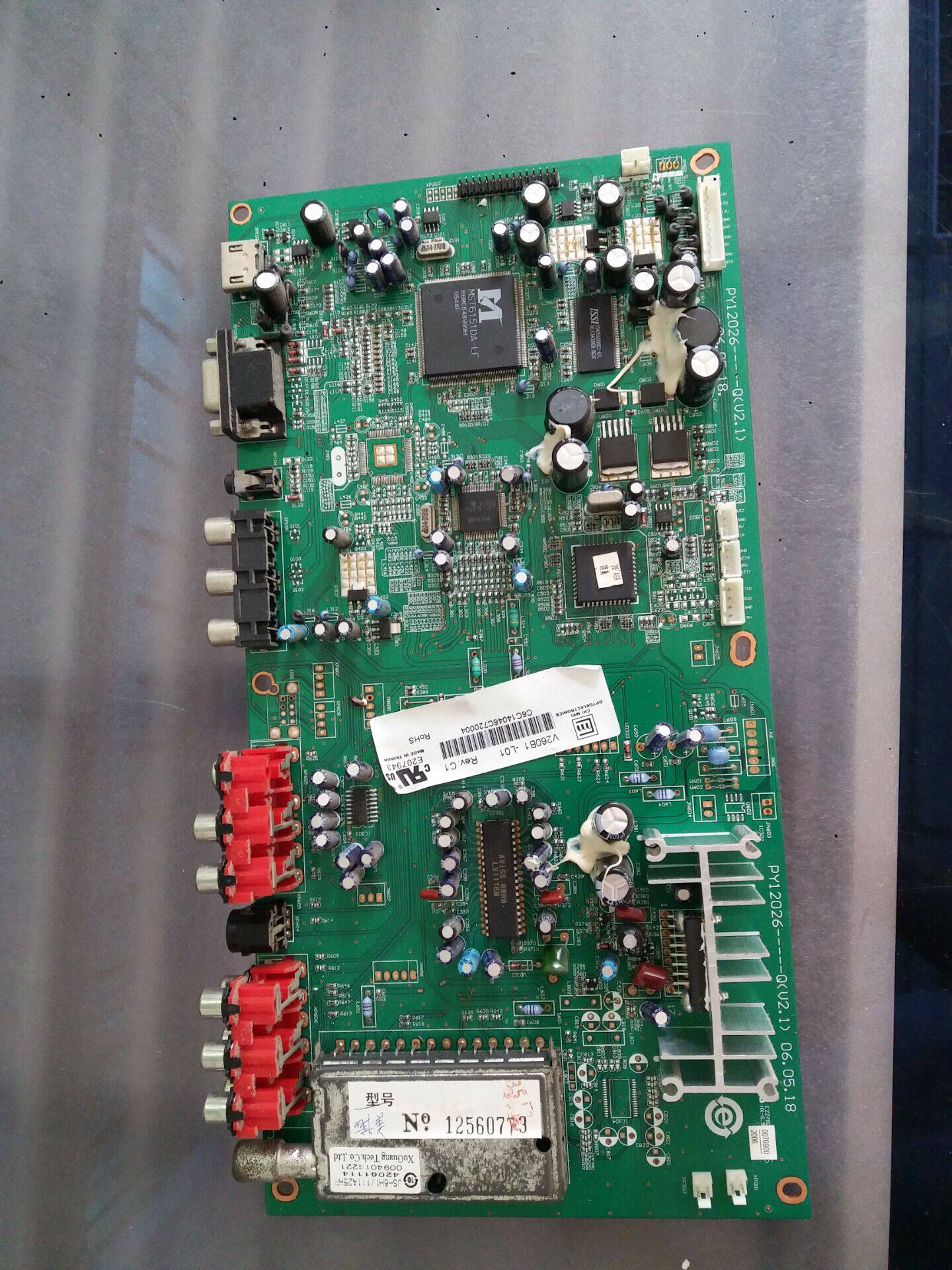 Haier L32A9A-AL40A8A-A1 Main Board PY12026-Q(V2 1) 0094014221