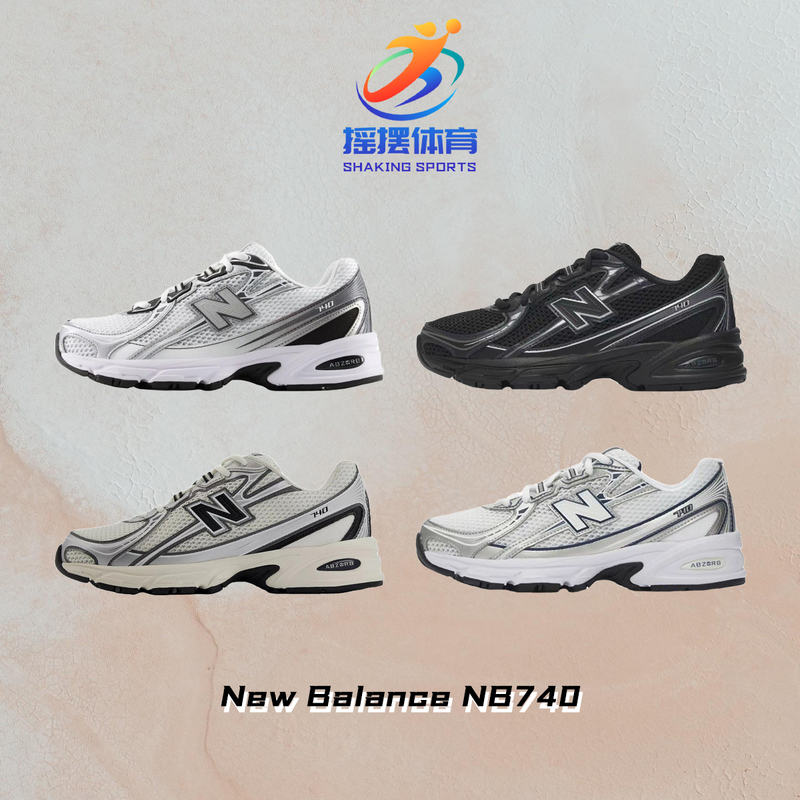 New Balance Nb740 Black Warrior Low-Top Breathable Sports Casual Mesh Running Shoes for Men and Women U740Bm2 New Balance Nb740 Black Warrior Low-Top Breathable Sports Casual Mesh Running Shoes for Men and Women U740Bm2