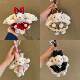 Hong Kong Sc Cute Lop-Eared Rabbit Plush Toy Keychain Bag Pendant Cartoon Gift
