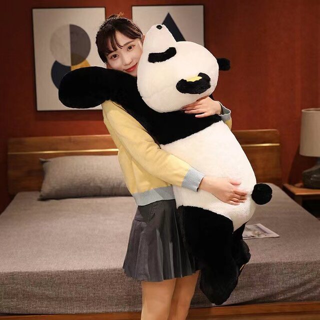 Japanese Sc Cute Panda Pillow Doll National Treasure Giant Panda Children's Plush Toy Bear Doll