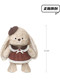 Japanese Sc Walnut Rabbit Plush Toy Cute Doll Sleeping Pillow Luxurious Girl Doll Gift