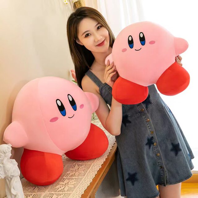 Japanese Sc Extra Large Kirby Pillow Cushion Girl's Sleeping Doll Plush Toy Birthday Gift
