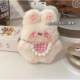 Hong Kong Sc Handmade DIY Bib Rabbit Doll Self-Made Material Kit for Sewing Plush Little Rabbit Holiday Gift