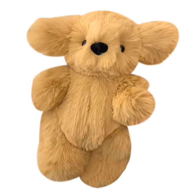 Hong Kong Sc Handmade DIY Small Golden Retriever Doll Material Kit with Recording Function, Creative Dog Figurine, Birthday Gift