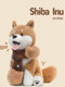 Japanese Sc Shiba Inu Robert Dog Plush Toy Doll Girl Sleeping Companion Pillow Gift