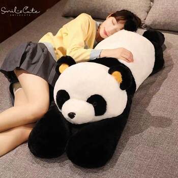 Japanese Sc Cute Panda Pillow Doll National Treasure Giant Panda Children's Plush Toy Bear Doll