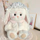 Hong Kong Sc Handmade DIY Lillian Lop-Eared Rabbit Plush Toy Plush Doll DIY Kit Cute Little Rabbit