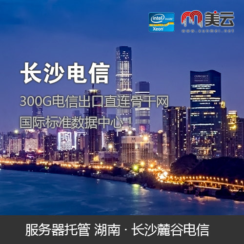 Changsha Lugu Telecom server hosting 1U2U10M20M50M100M Exclusive 100M shared