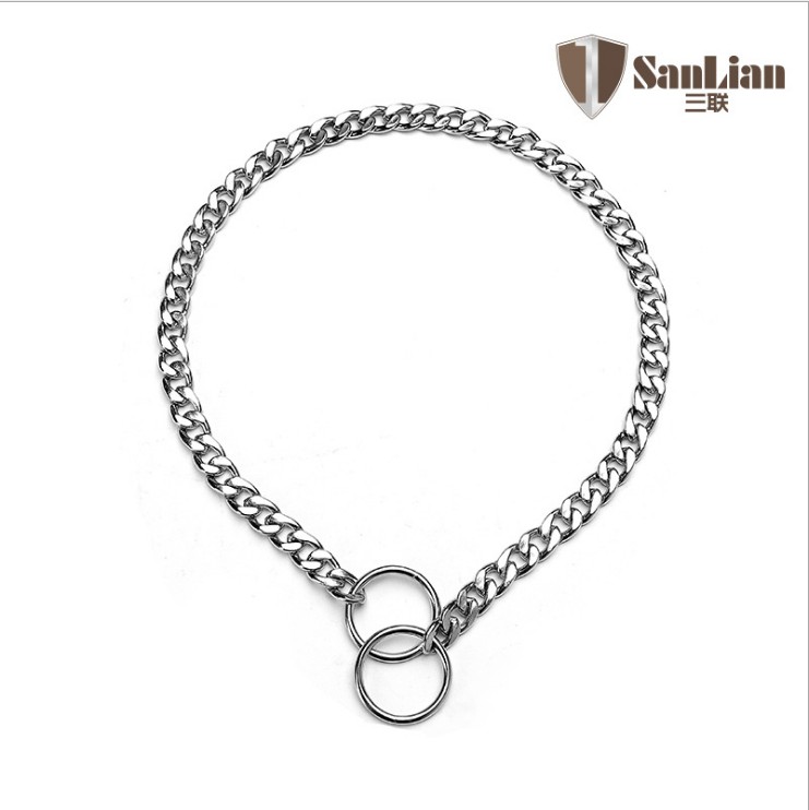 Large and medium-sized dogs non-stainless control steel chain P chain training neck neck and neck large-scale canine chain