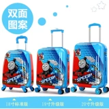 Мультяшный детский чемодан для мальчиков с сидением, 18 дюймов, 20 дюймов