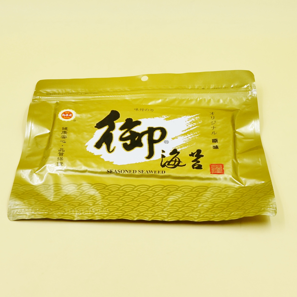 Vegan authentic royal seaweed original flavor Taiwan super popular snack