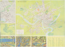 1986 Guangxi Nanning Traffic Map JPG ultra-high definition version