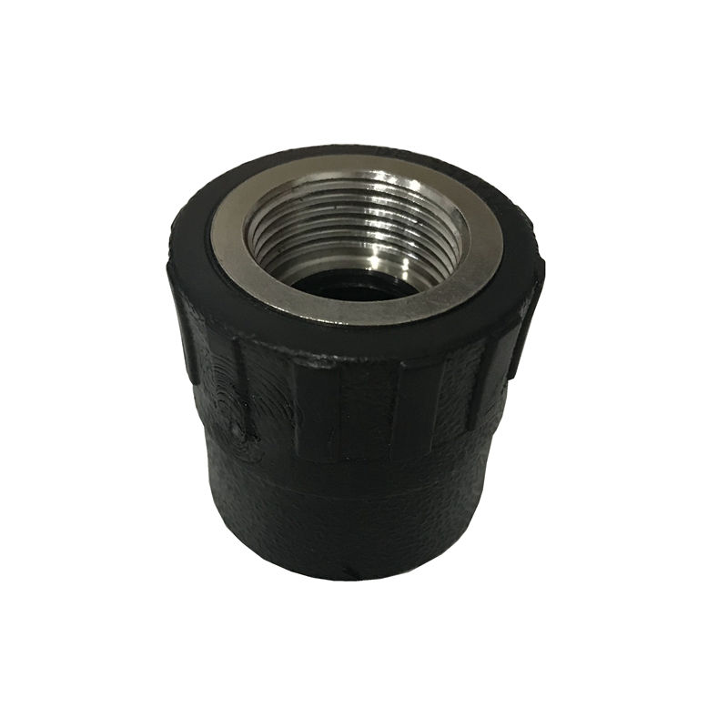 PE internal and external wire Direct Elbow Tee pe through PE Water pipe fittings 4 points 6 points 1 inch 20 25 32