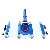 Swimming pool dirt suction tray wheel swimming pool underwater vacuum cleaner head advanced with brush suction pool head pool bottom suction machine